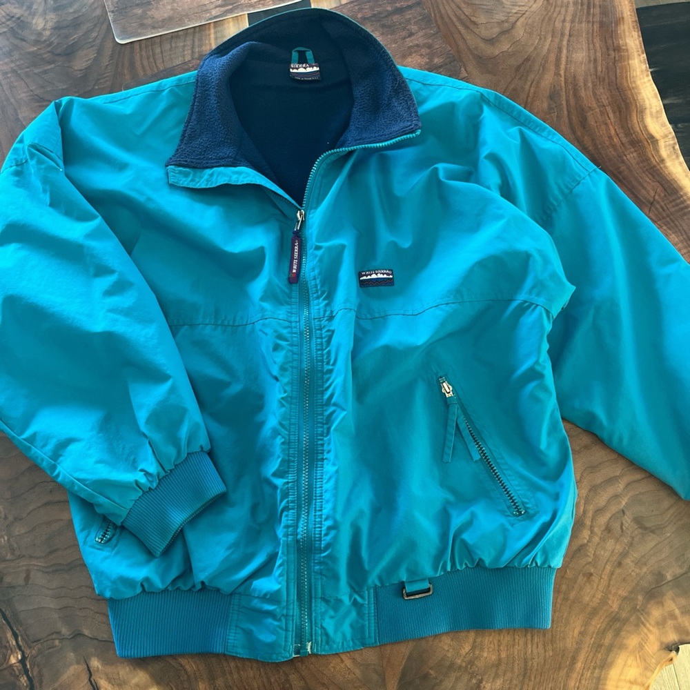 Teal Zip-Up Bomber Jacket